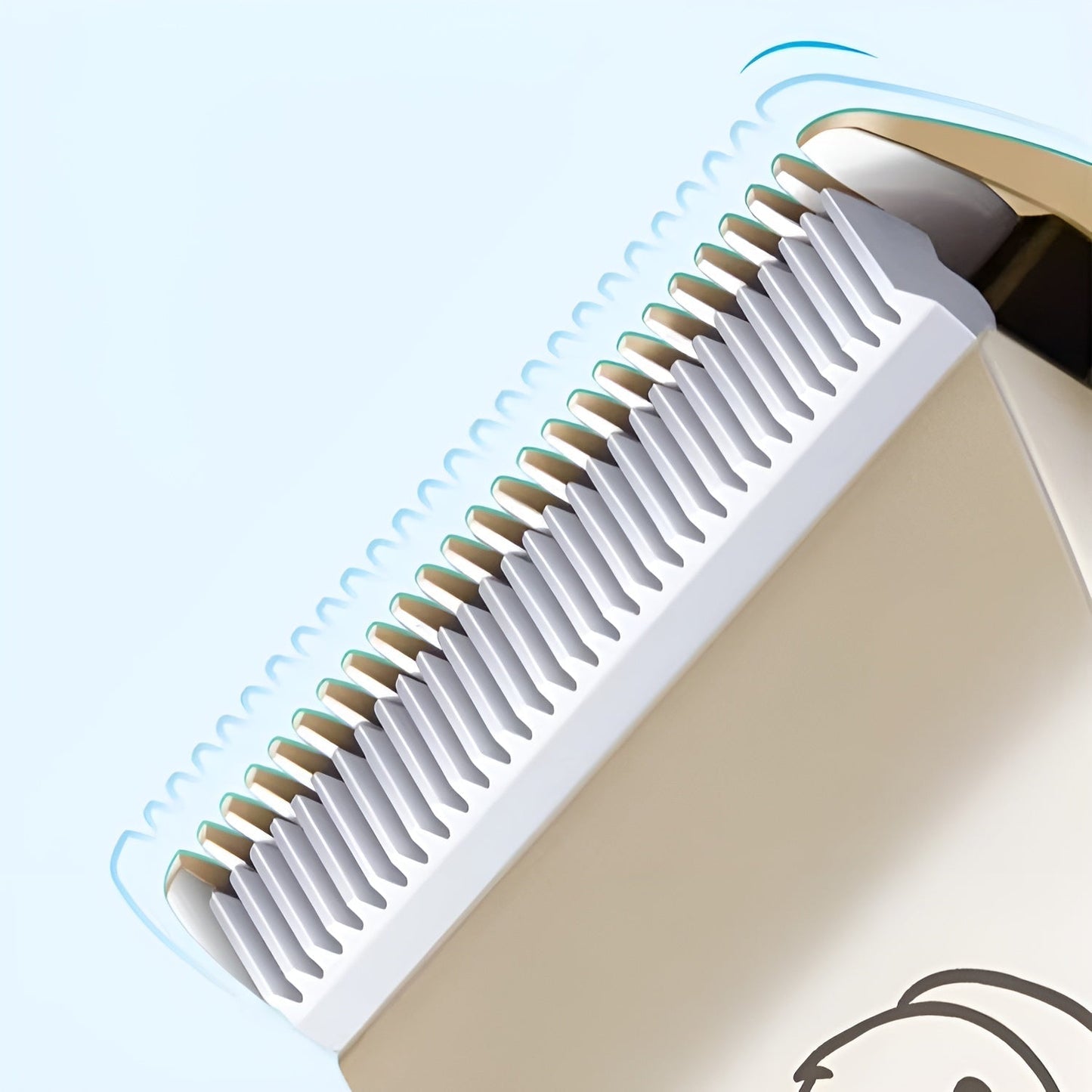 DogFri™ PetClipper: Højkvalitets Genopladeligt Professionelt Kæledyrs Trimmesæt