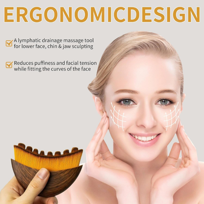 ContourBrush 1+1 GRATIS: Nemt Greb Ansigtskonturering Og Massage Kontur Børste