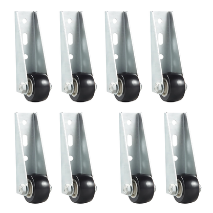 Globetrek° CasterWheels 4+4 GRATIS: Plassbesparende Kraftige Møbelhjul
