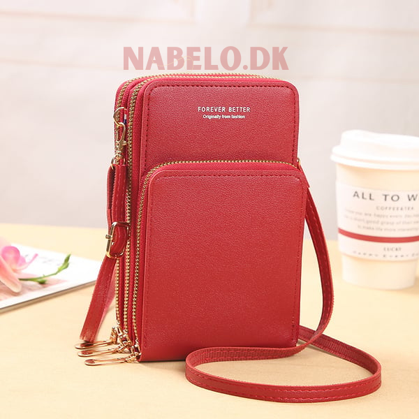 Icone™ PetiteBag - Mini Skinn Crossbody Budbringerveske