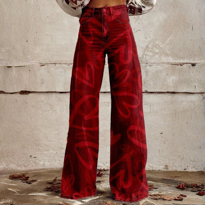 Icone™ TrendyJeans - Moderigtige Bredt Ben Trendy Jeans