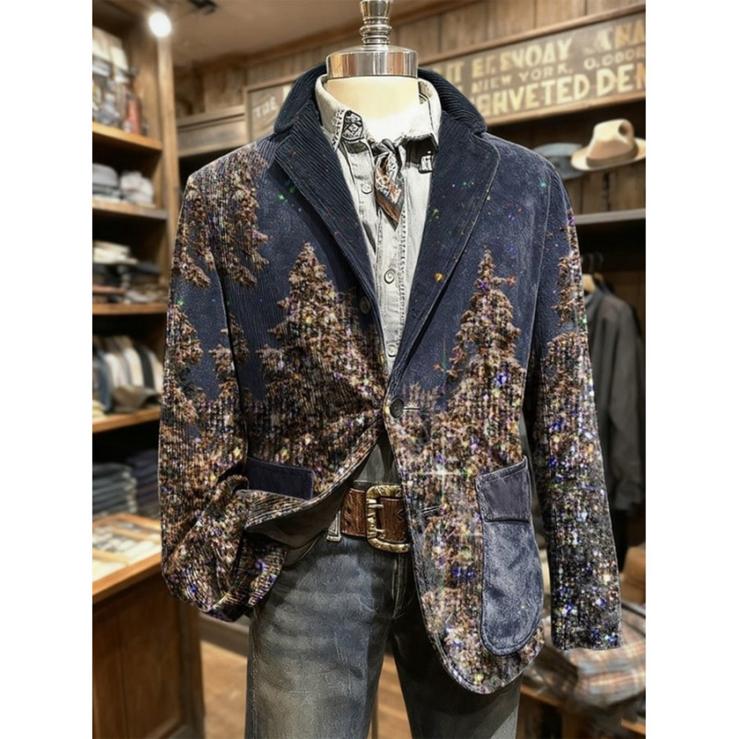 Icone™ VintageJacket: Stilfull Herre Casual Klassisk Vintage Jakke