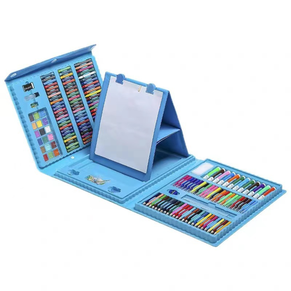 Kletshuts™ ColoringSet: Fantastisk Bærbart Fargeleggingssett for Barn