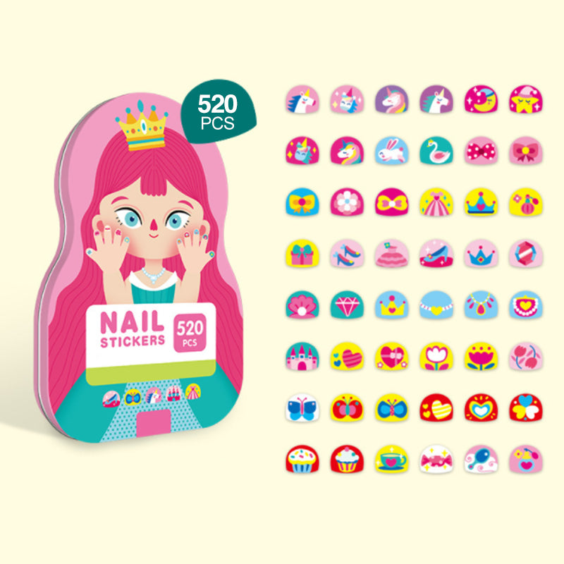 Kletshuts™ NailStickers: Barne-neglekunst Klistremerker Dekorasjonssett