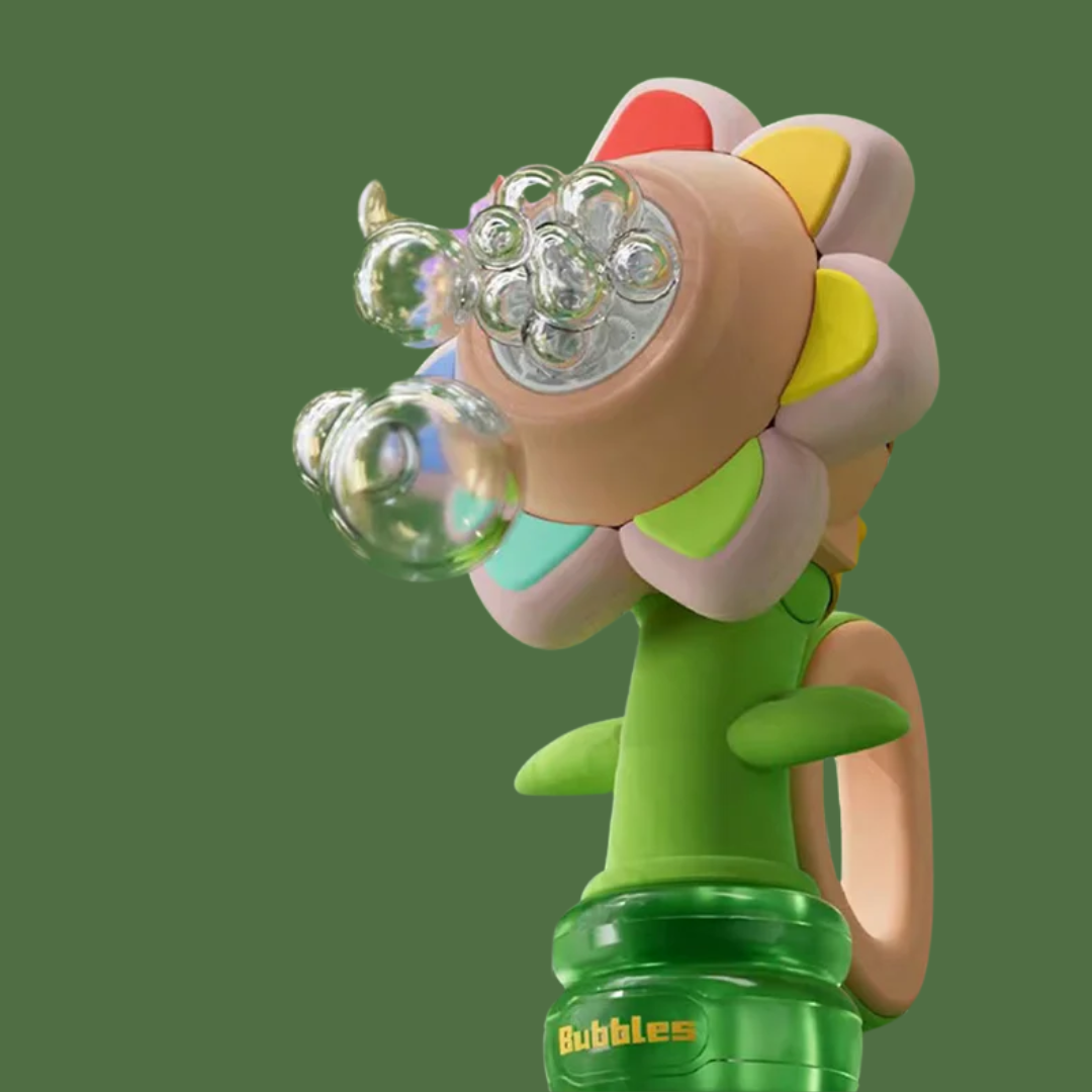 Kletshuts™ SunflowerBubble - Automatisk Solsikke Boble Blæser Maskine Legetøj
