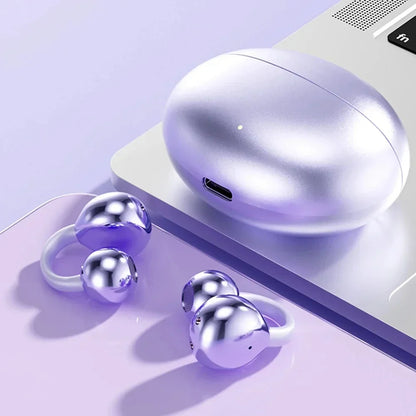 Clip-OnEarphone: Multifunksjon Klar lyd Komfortabel Clip-On Øretelefon