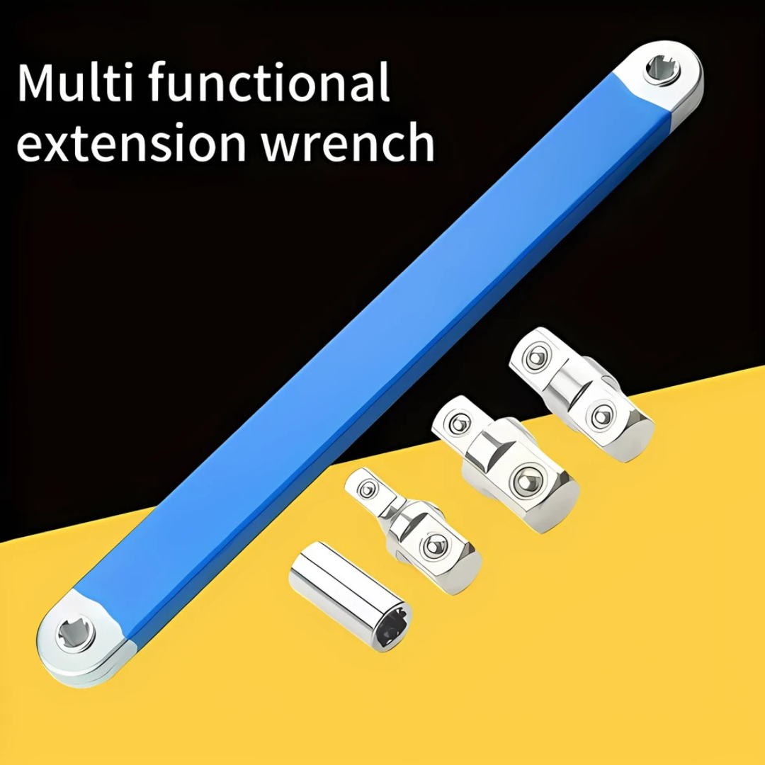 ExtensionWrench: Dobbelt-hode design Offset forlenger skiftenøkkel reparasjonsverktøy