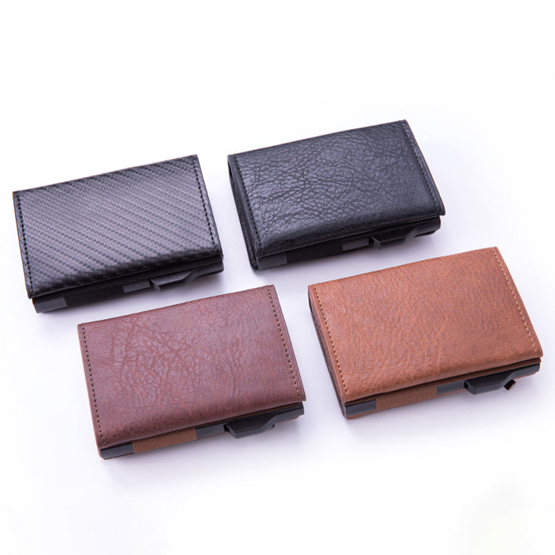 Icone™ CardHolder: Automatisk Slank Pop-up Kortholder Og Lommebok