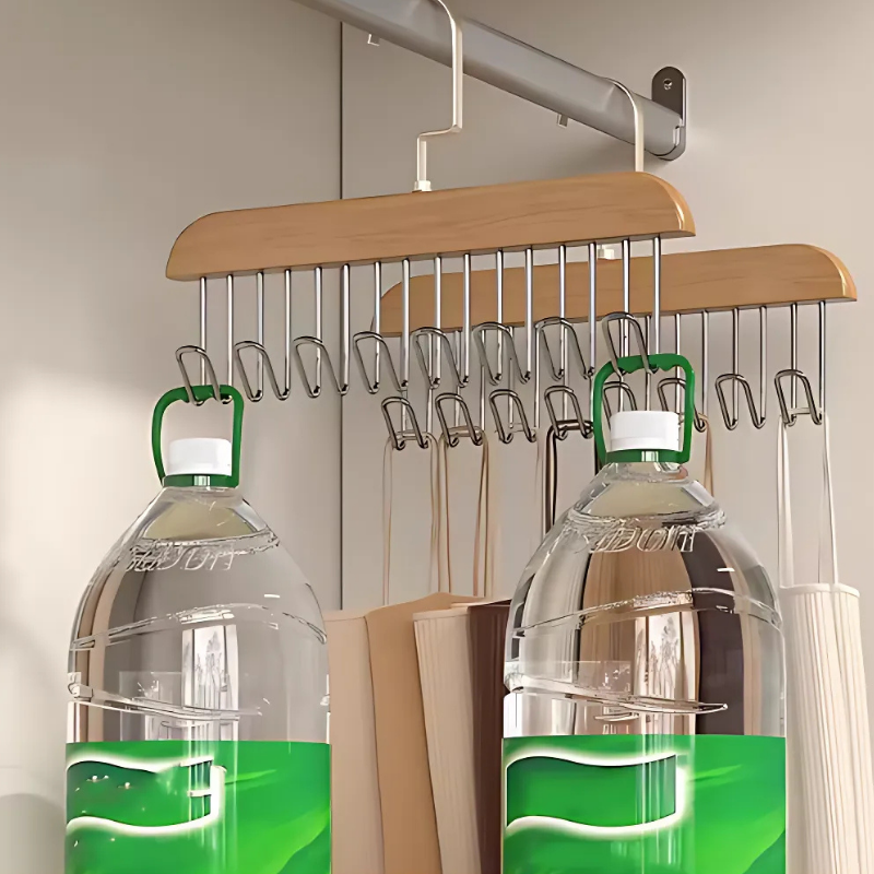 GlideHold® ClosetHanger 1+1 GRATIS: Holdbar Plassbesparende Allsidig Kleshenger