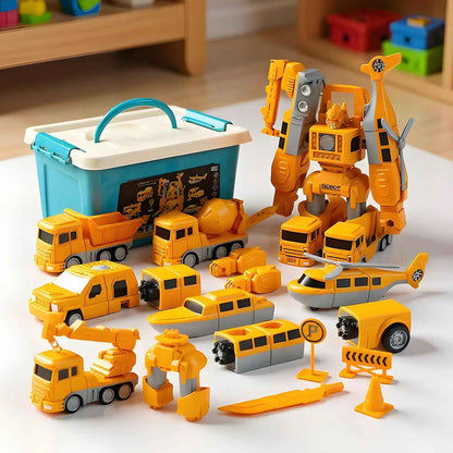 Kletshuts™ RobotBuilder – Magnetisk Transformerende Robot Bygger Og Kreativt Lærings Sæt