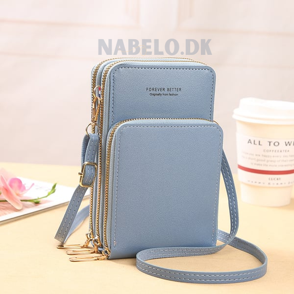 Icone™ PetiteBag - Mini Skinn Crossbody Budbringerveske