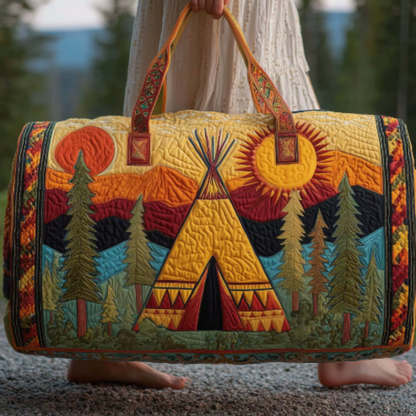 Icone™ DuffleBag: Levende Hippie Stil Multifunktionel Rejse Duffletaske