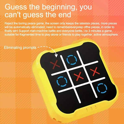 Kletshuts™ FunTicTacToe: Interaktivt Elektronisk Tic-Tac-Toe-spill For Alle Aldre