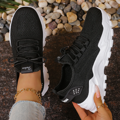 Happy™ BreathableSneakers: Dame Mesh Sports Pustende Joggesko
