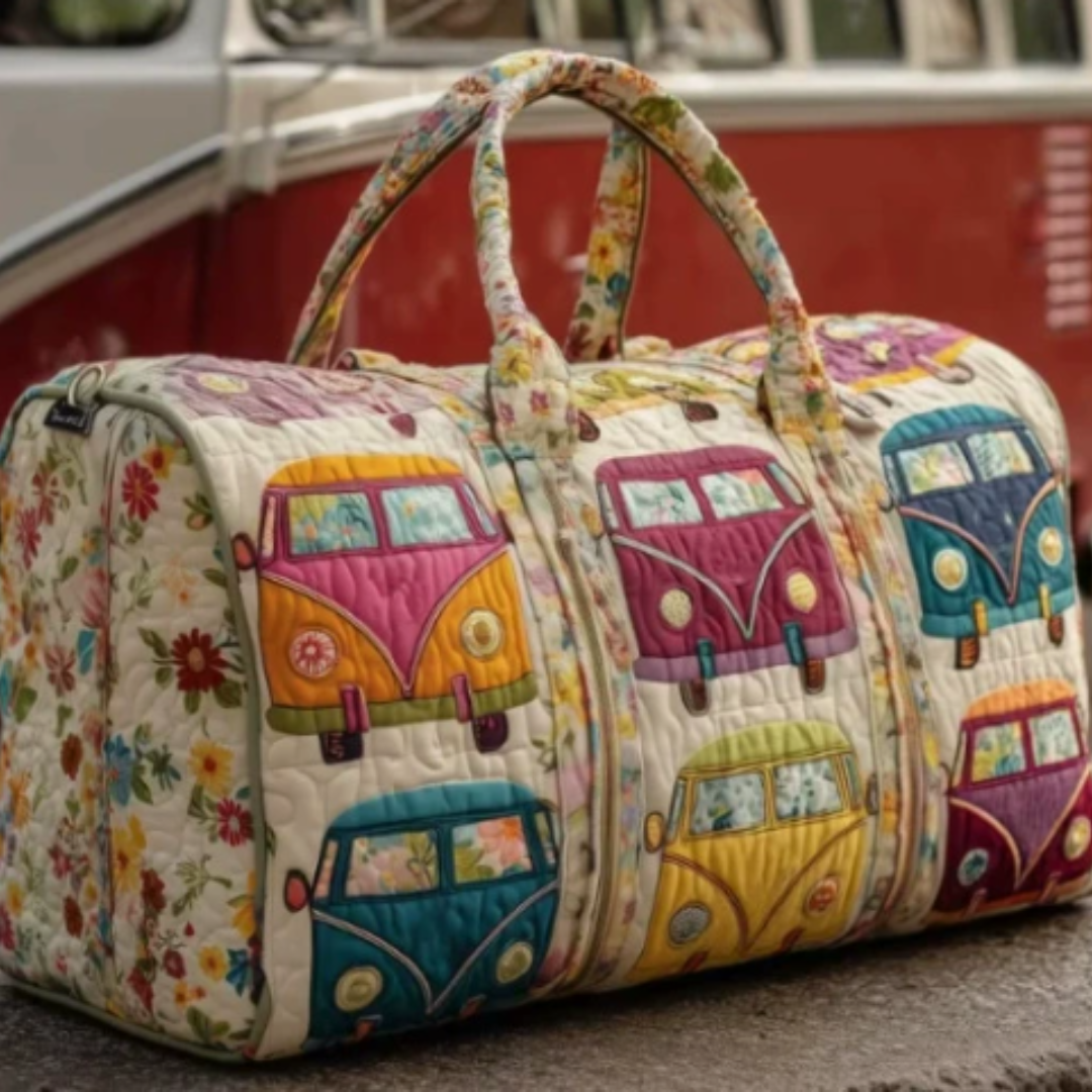 Icone™ DuffleBag: Levende Hippie Stil Multifunktionel Rejse Duffletaske