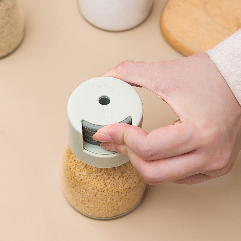 Globetrek° SaltShakers - Nøyaktig Kvantitativ Trykk-Krydderistrøer