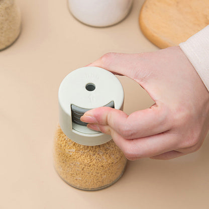 Globetrek° SaltShakers - Nøyaktig Kvantitativ Trykk-Krydderistrøer