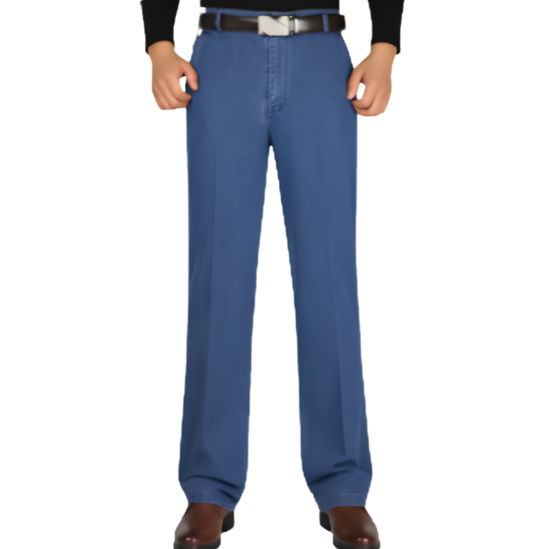 Icone™ RetroJeans: Høywaistede Tilfeldige Retro Jeans for Menn