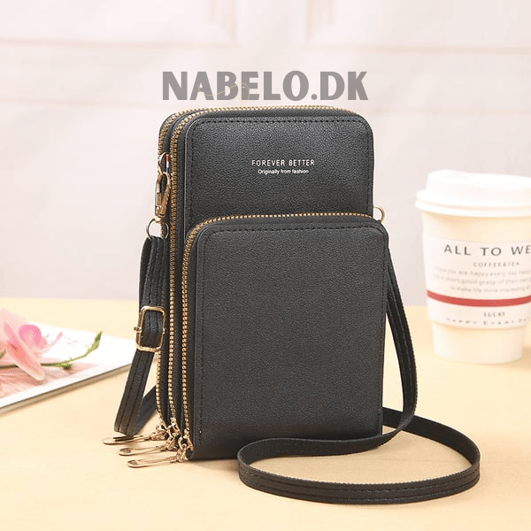 Icone™ PetiteBag - Mini Skinn Crossbody Budbringerveske