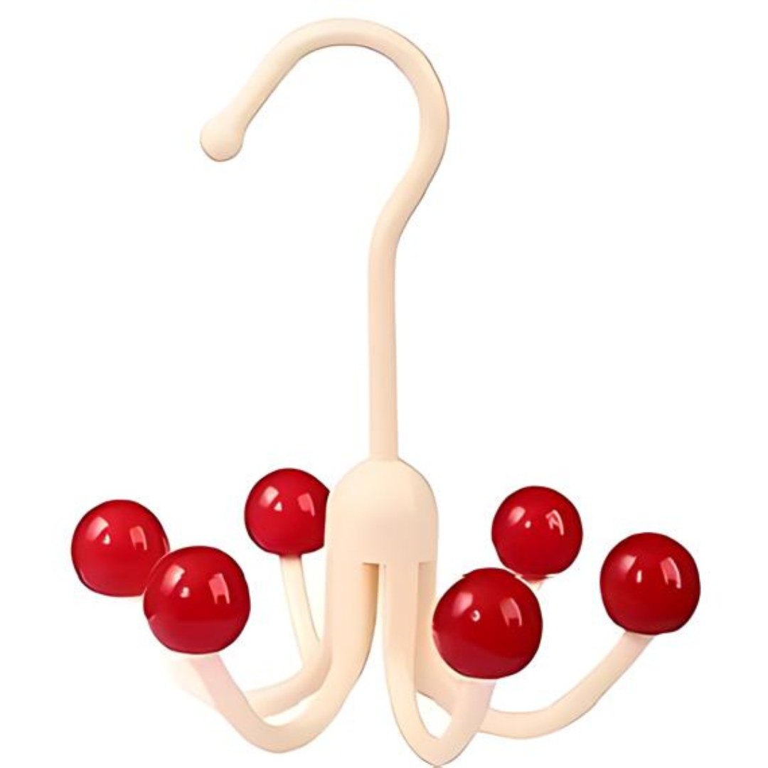 GlideHold® HangerHooks: 360° Roterbar 6-klo Kroker Skapsorganisering Henger