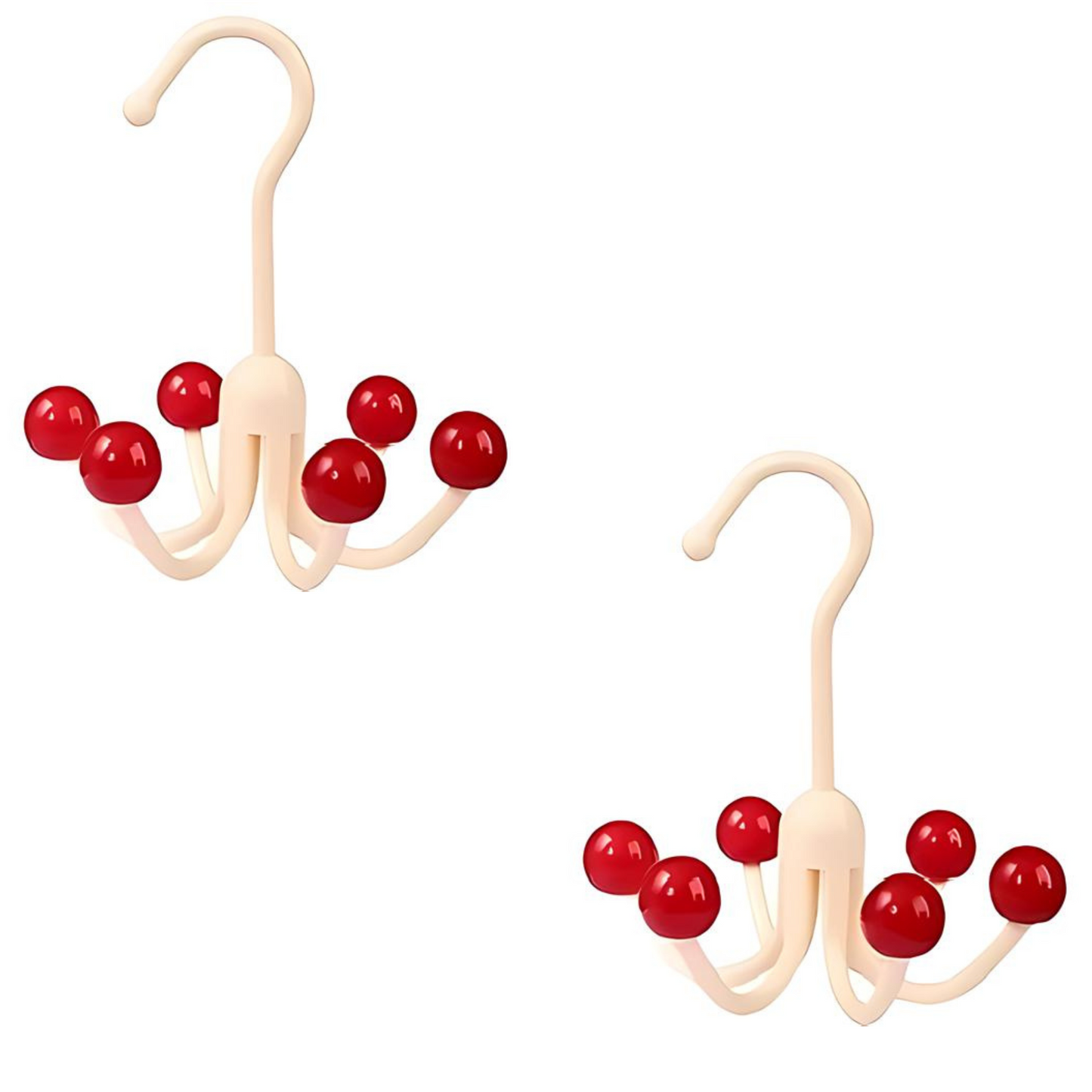 GlideHold® HangerHooks: 360° Roterbar 6-klo Kroker Skapsorganisering Henger