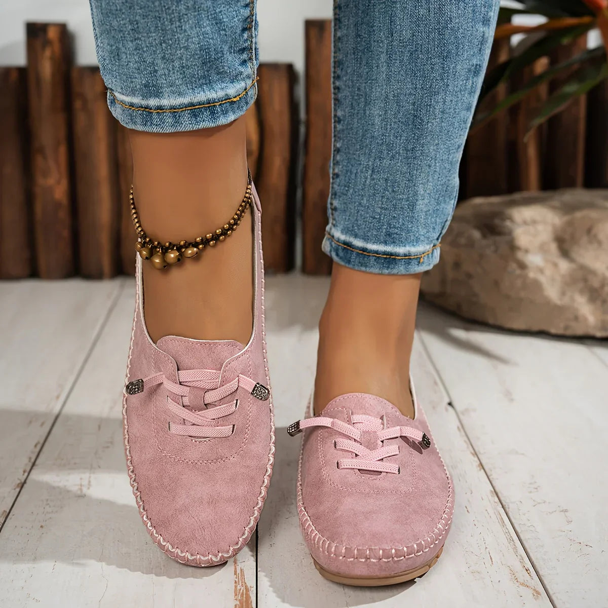 Happy™ BoatShoes: Premium Komfort Slip-on Mokkasin Båt Sko