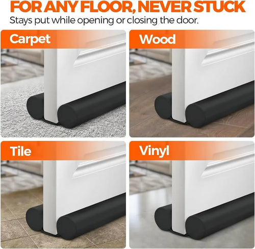 Globetrek° DoorSeal: Fortykket Trekkstopper Dørtetning for Bunn