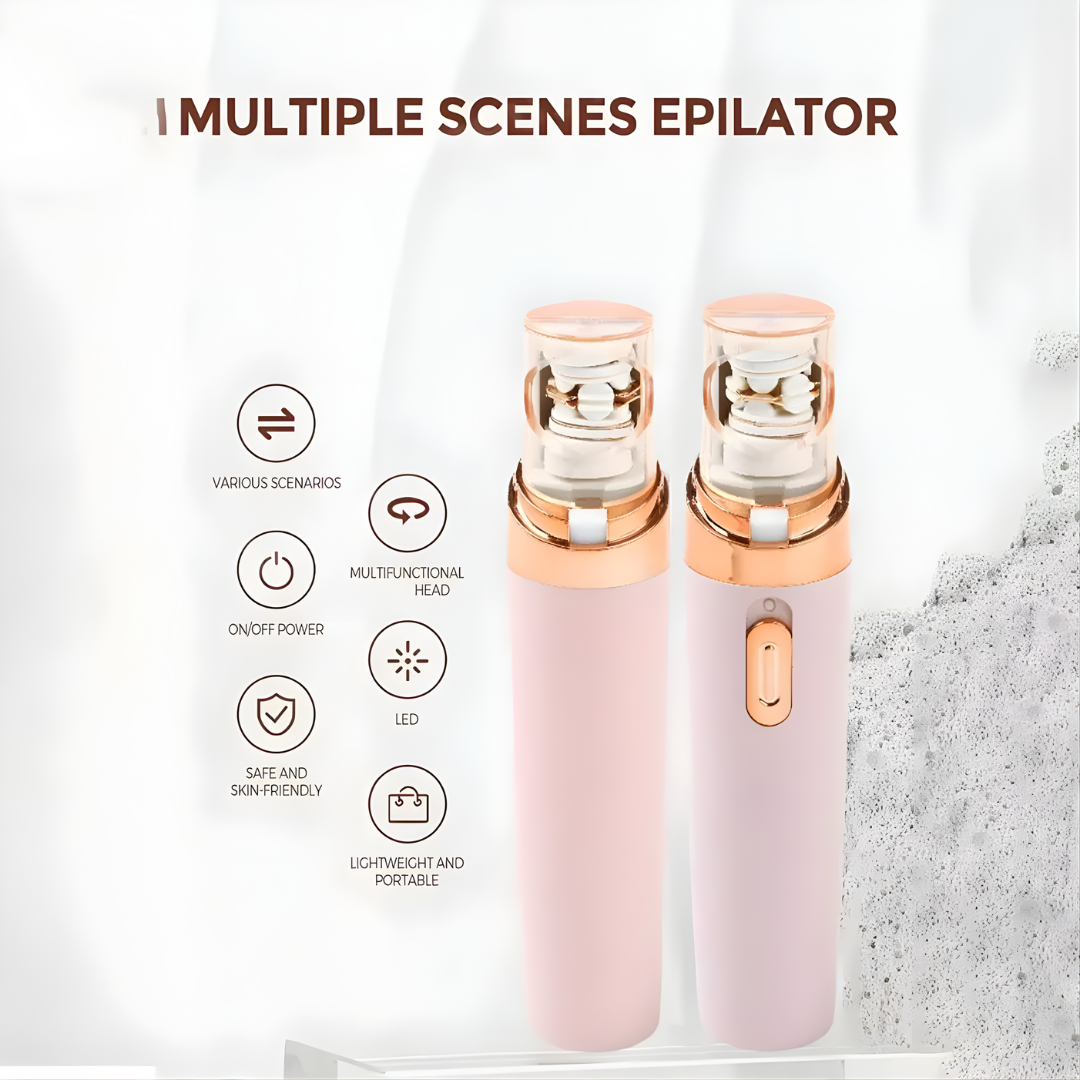 HairRemover: Oppladbar Epilator Smertefri Elektrisk Hårfjerner