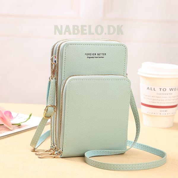 Icone™ PetiteBag - Mini Skinn Crossbody Budbringerveske