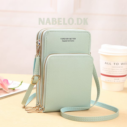 Icone™ PetiteBag - Mini Skinn Crossbody Budbringerveske