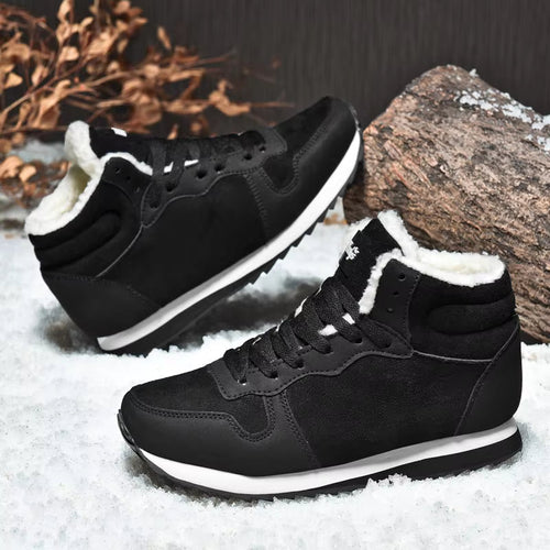 Happy™ SnugSneakers - Menns Ultimate Høyskårne Komfortable Snug Sneakers