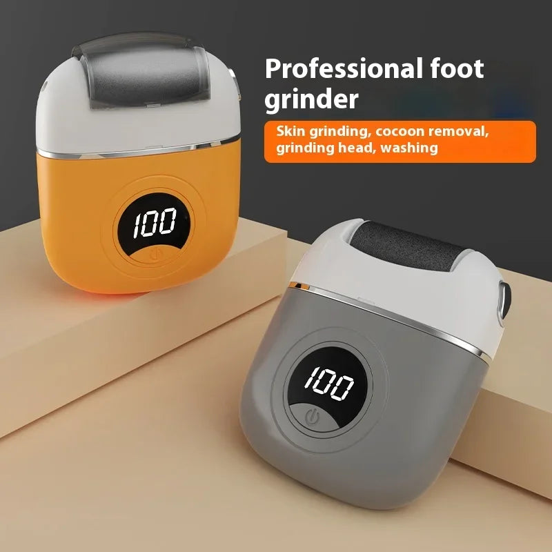 FootGrinder: Genopladelig Kompakt Døde Hud Fjernelse Fodsliber