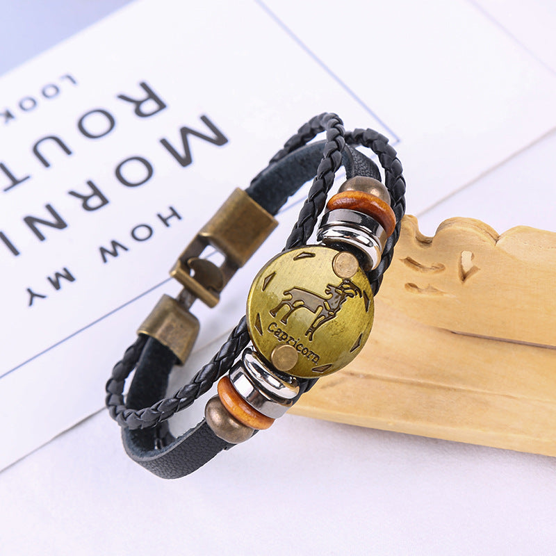 Jewelance™ ZodiacBracelet 1+1 GRATIS: Justerbart Vintage Charme Stjernetegn Armbånd