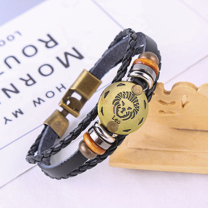 Jewelance™ ZodiacBracelet 1+1 GRATIS: Justerbart Vintage Sjarm Stjernetegn Armbånd