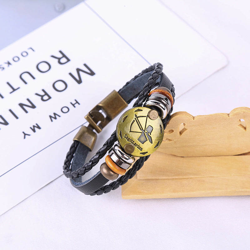 Jewelance™ ZodiacBracelet 1+1 GRATIS: Justerbart Vintage Sjarm Stjernetegn Armbånd