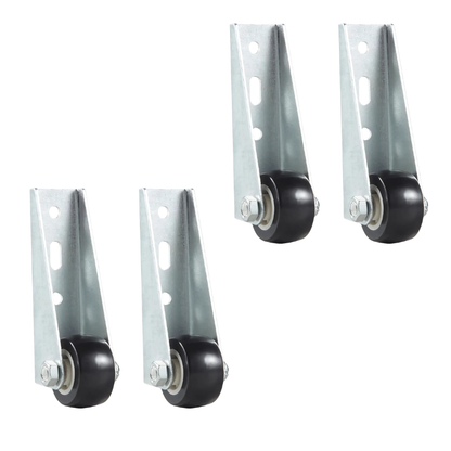 Globetrek° CasterWheels 4+4 GRATIS: Plassbesparende Kraftige Møbelhjul