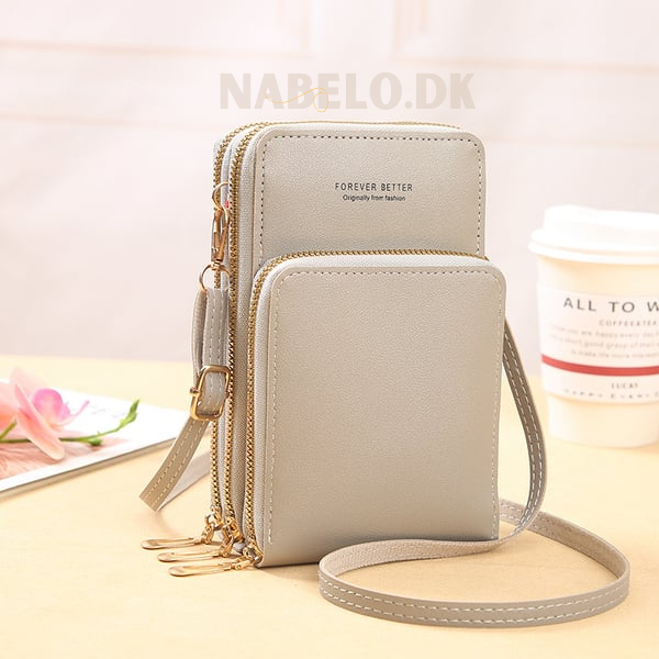 Icone™ PetiteBag - Mini Skinn Crossbody Budbringerveske