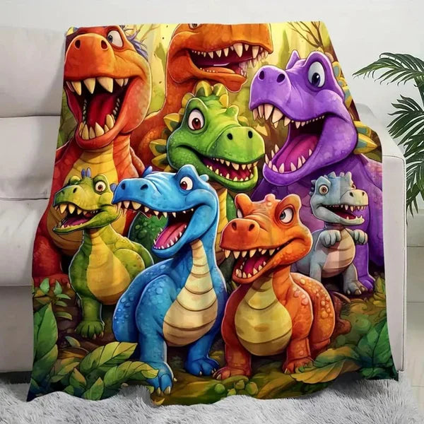 Kletshuts™ DinosaurBlanket: Mykt Og Koselig Dinosaurteppe For Barn