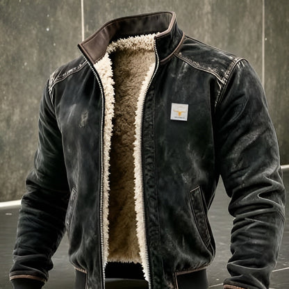 Icone™ RuggedJacket: Ultimativ Vintage Mænd Vinter Robust Jakke