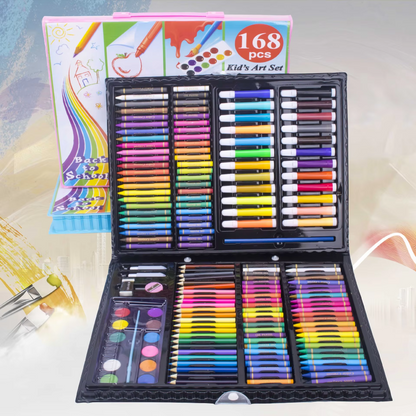 Kletshuts™ ColoringSet: Fantastisk Bærbart Fargeleggingssett for Barn