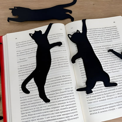 CatBookmark: Dekorativ Side Markør Og Kat Bogmærke Clips Sæt