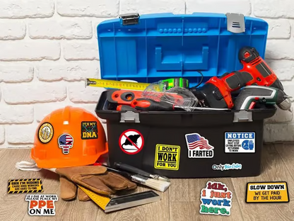 FunnyStickers: Morsom Blåsnipp Vanntett Klistremerkepakke