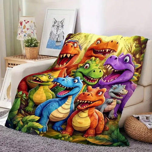 Kletshuts™ DinosaurBlanket: Mykt Og Koselig Dinosaurteppe For Barn