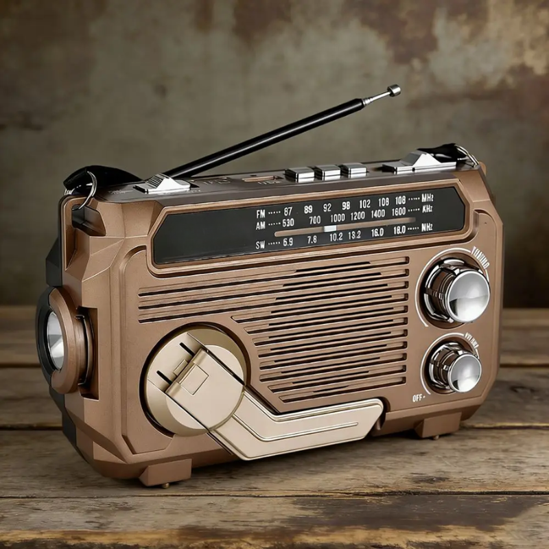 SolarRadio™ - Multifunktionel Bærbar Alt-I-En Nødfunktion Solcelle Radio