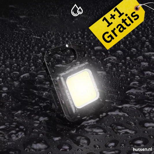 Leddi™ - SMART LED-nøkkelring nøkkellykt | (Midlertidig 1+1 GRATIS)