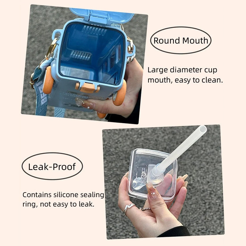 Kletshuts™ WaterBottle - Bærbar Vannflaske i Bussform