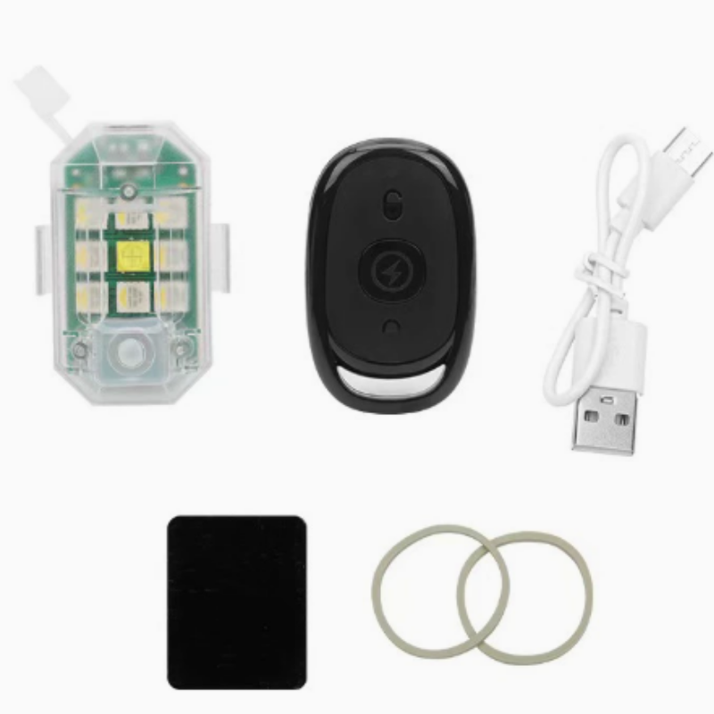 Ledsen™ FlashingLight: Trådløst Fjernstyrt LED Blinkende Lys