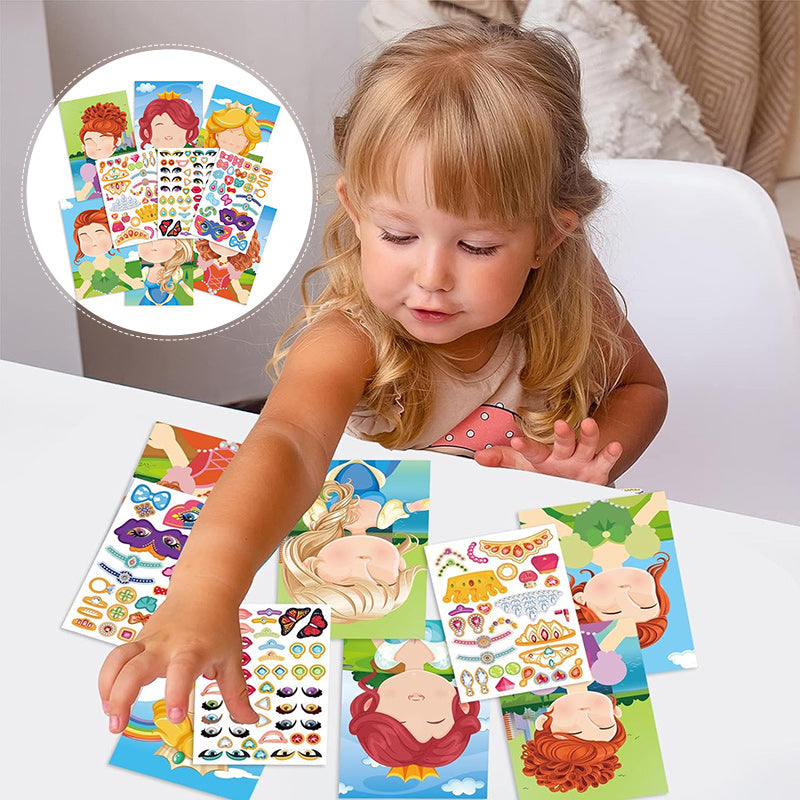 Kletshuts™ StickerBook 1+1 GRATIS: DIY Klistremerke Bokhåndverk For Gutter Og Jenter