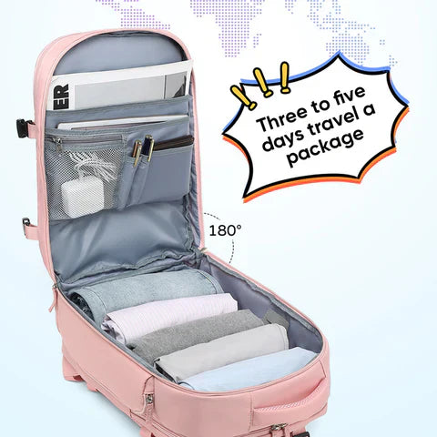 Icone™ TravelPack: Stor, holdbar og vanntett reiseryggsekk