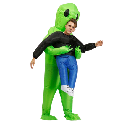 Kletshuts™ AlienCostume: Sjov Alien Carry Design Øje Fangst Parti Kostume
